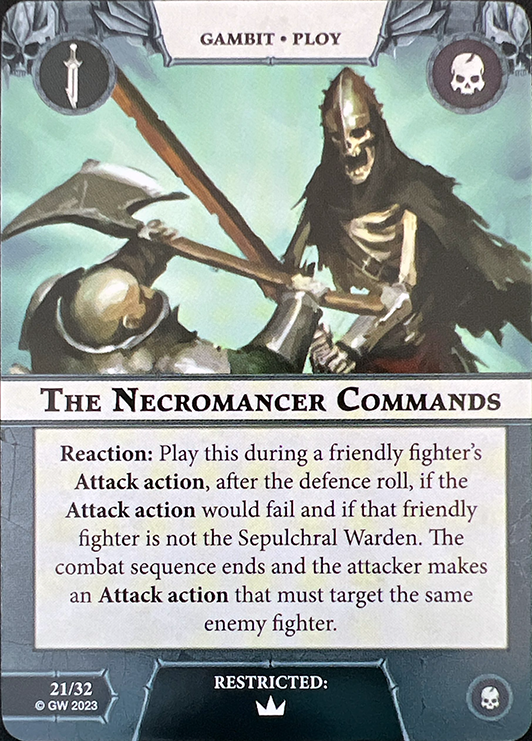 The Necromancer Commands
